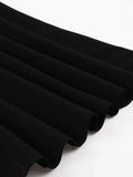 V-Neck Sweetheart Women Floral Flocking Mesh Long Sleeve Dresses High Waist Vintage Autumn Black Sexy Party Dress