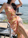 Summer Women Sleeveless Holiday Casual Beach Dress