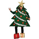 Deluxe Christmas Tree Doll Costume with Foot Covers for Cos Performance Games Anime Role Playing