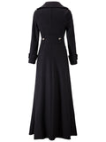 1950s Solid Long Sleeve Coat