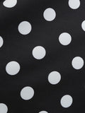 1950s Spaghetti Strap Polka Dot Dress