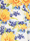 Women 3XL 4XL Vintage Floral Dress V-Neck Short Sleeve High Waist Party Vacation Summer Cocktail Long Dresses