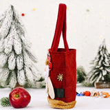 Christmas Tote Bags Snowman Fawn Children Gift Candy Storage Bags Christmas Decorations
