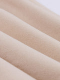 Knot Neck Mesh Flare Sleeve Spring Summer Women Birthday Dress Apricot Vintage A-Line Pocket Short Dresses