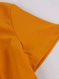 Ginger High Waist Belted Pleated Elegant Long Dresses for Women Vintage Fit and Flare Summer Ladies Midi Dress