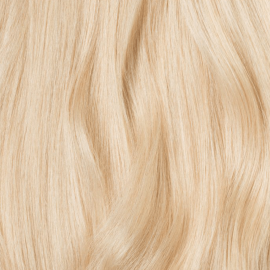 20" 9 Pieces Ash Blonde #60 Clip In Virgin Human Hair Set Extension