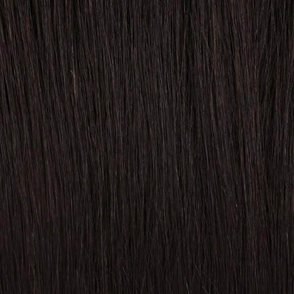 Outre 100% Human Hair Lace Wigs Natural Black Outre Mytresses Black Label 100% Unprocessed Human Hair  360 Hand Tied Lace Wig - NATURAL BOHEMIAN