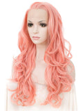 Long Wavy Glueless Synthetic Lace Front Wigs - Imstylewigs