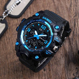 Multifunctional Plastic Mens Sports Watches