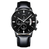Thin Stainless Steel Mens Watch
